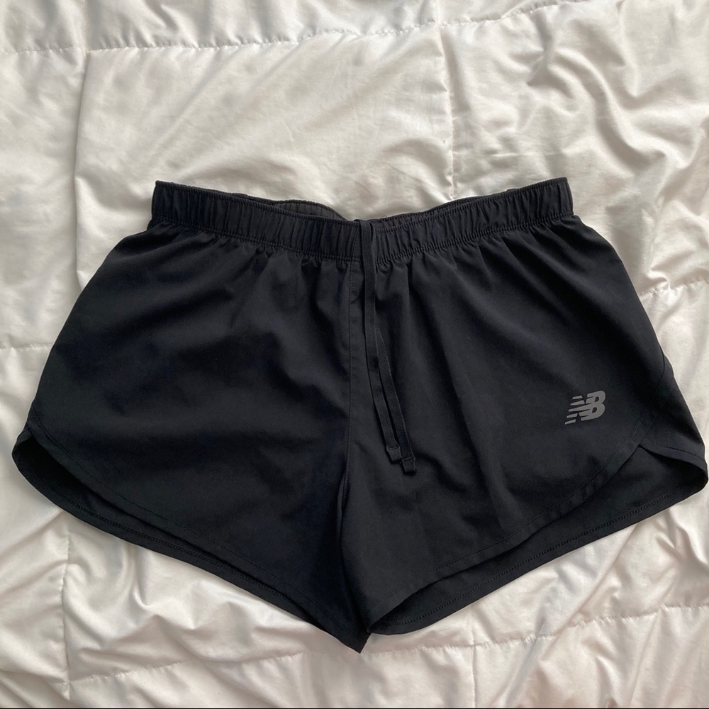 3/$20 New balance black tie shorts